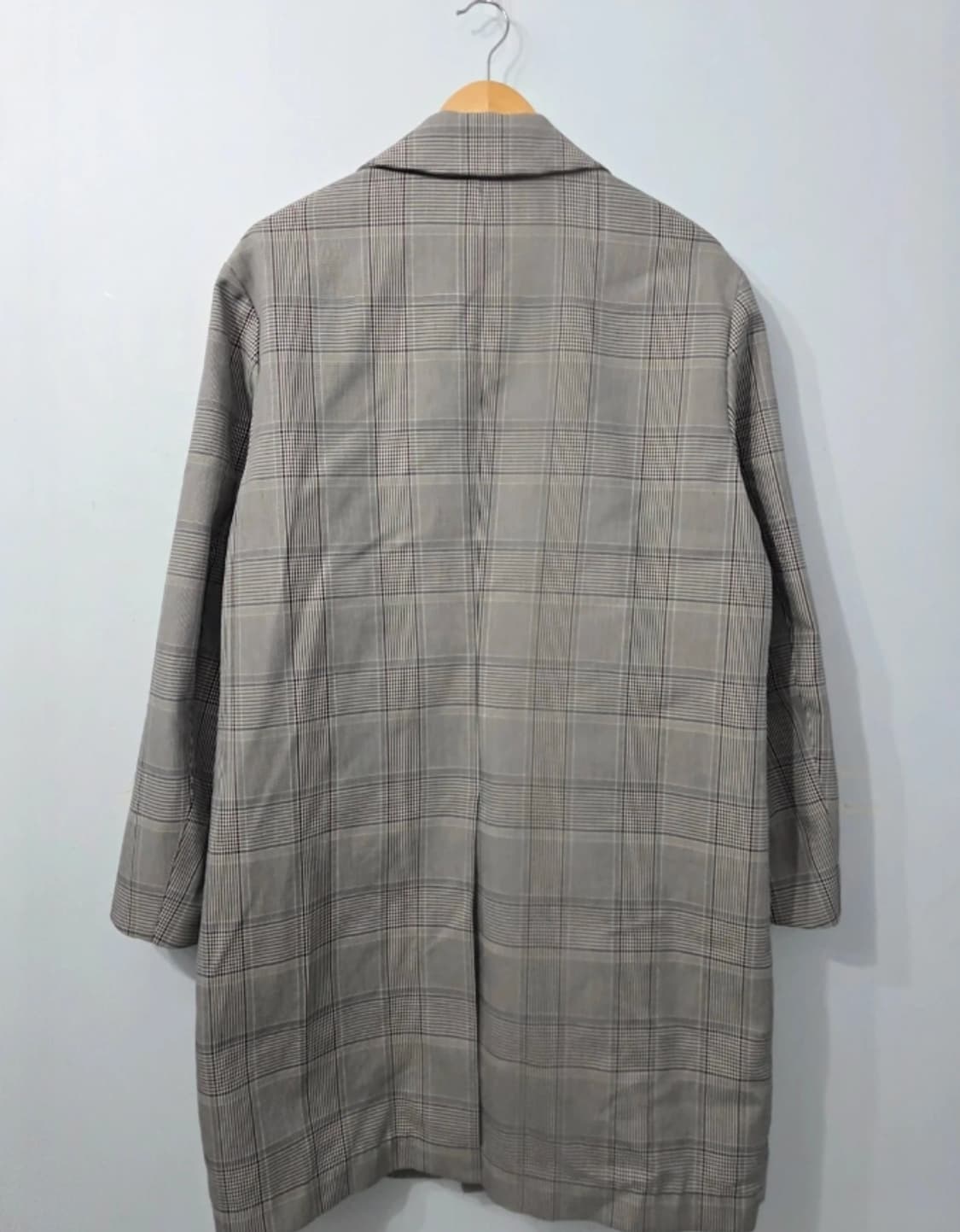 솔리드옴므 체크 맥코트 48사이즈 (100) 상품이미지3