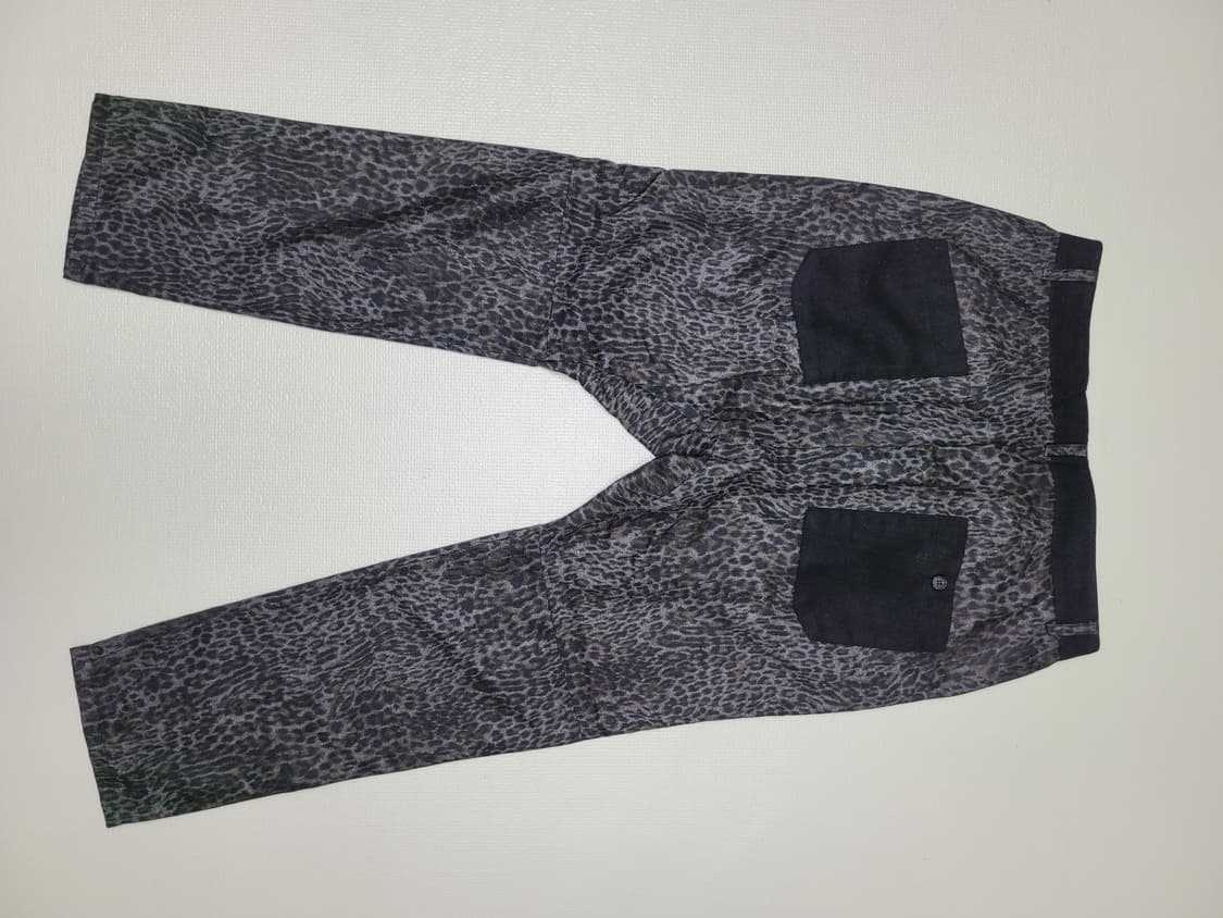 코데즈컴바인 남자 레오파드패턴 팬츠 32 다크그레이 상품이미지9