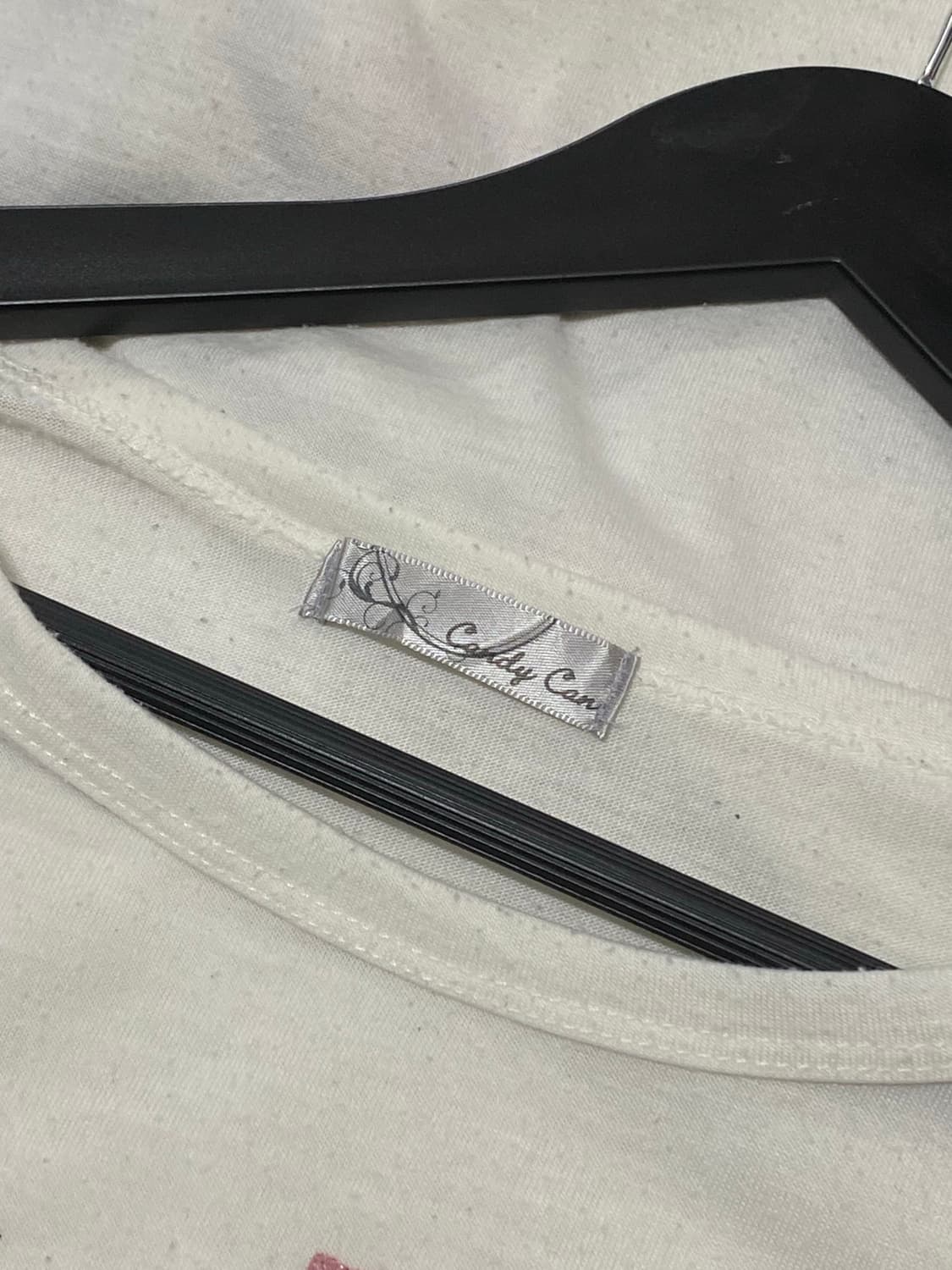 Candy can CK 레터링 롱슬리브 상품이미지5