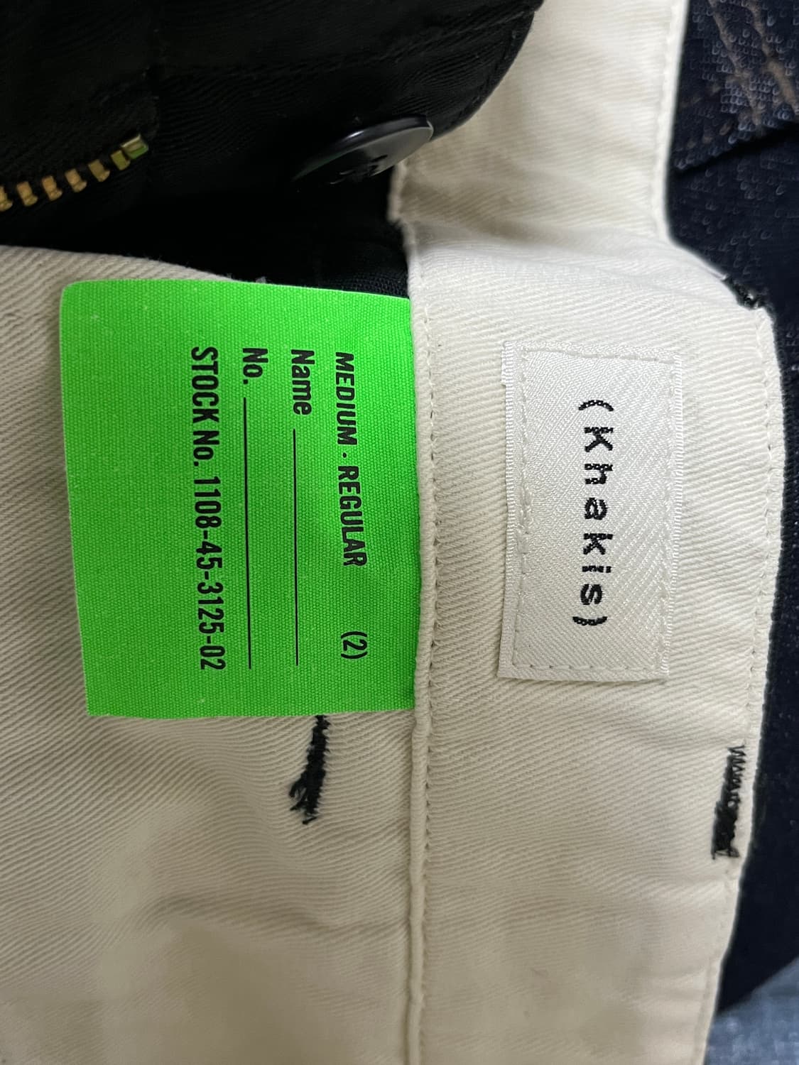 Khakis Stock Chino Pant G2 Black 상품이미지3