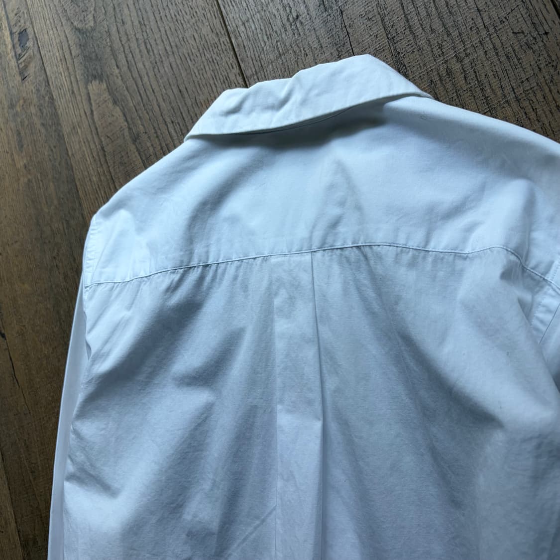 Gingham Check Fabric Block Blouse 상품이미지8