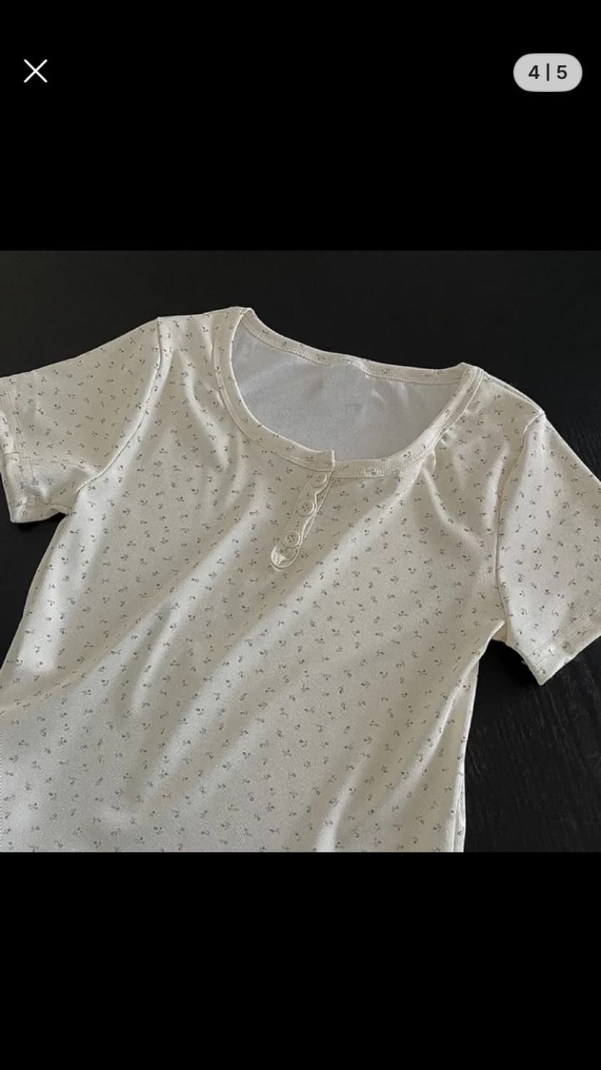 플라워  반팔티 상품이미지6