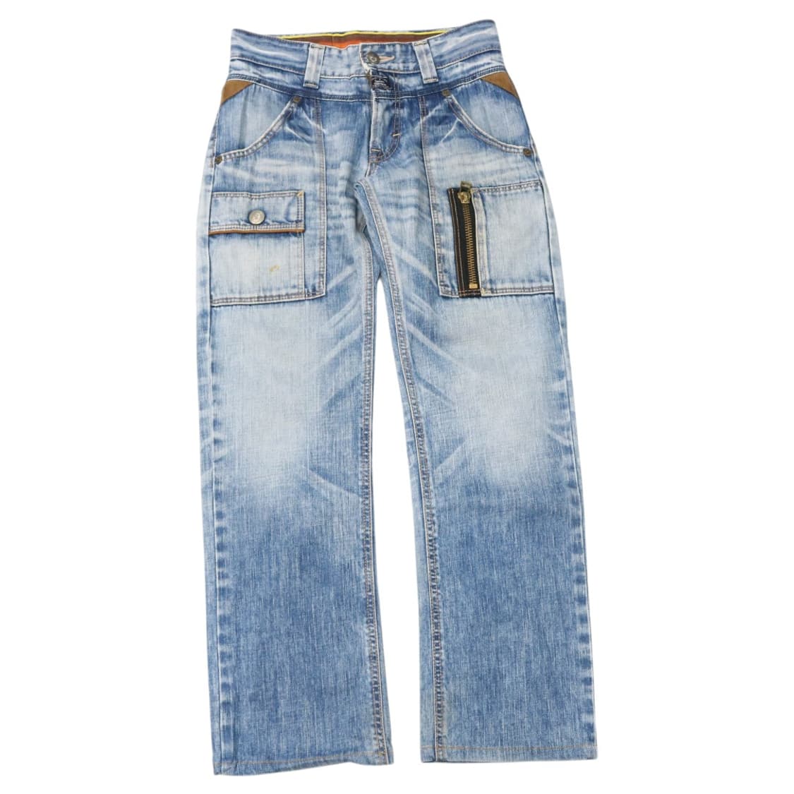 EDWIN 에드윈 블루트립 빈티지 카고 디테일 데님 팬츠 (28) 상품이미지1