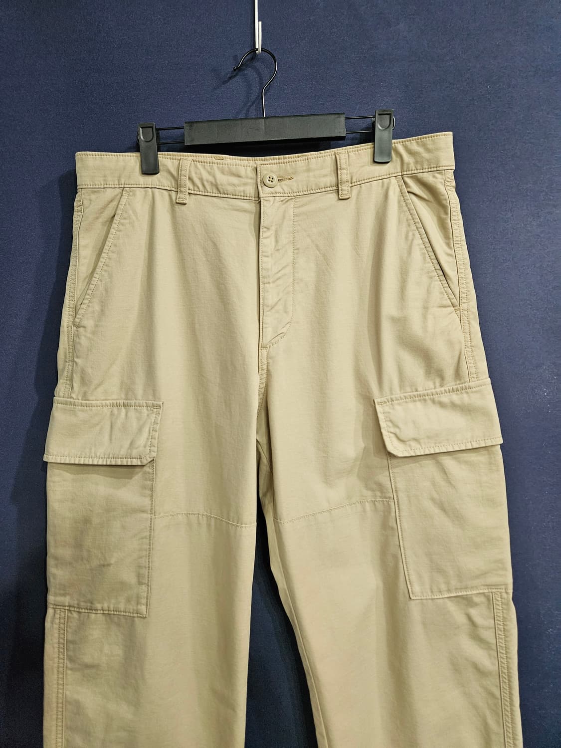 유니클로 베이지 남성 허리 34 카고팬츠  상품이미지7