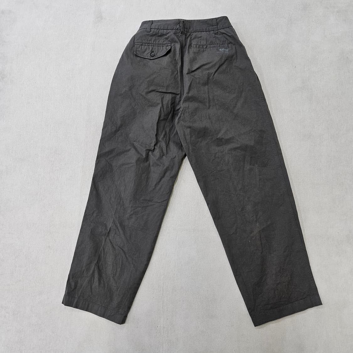 1 키르시 여성 와이드 핏 핀턱 치노 팬츠0319Y 상품이미지2