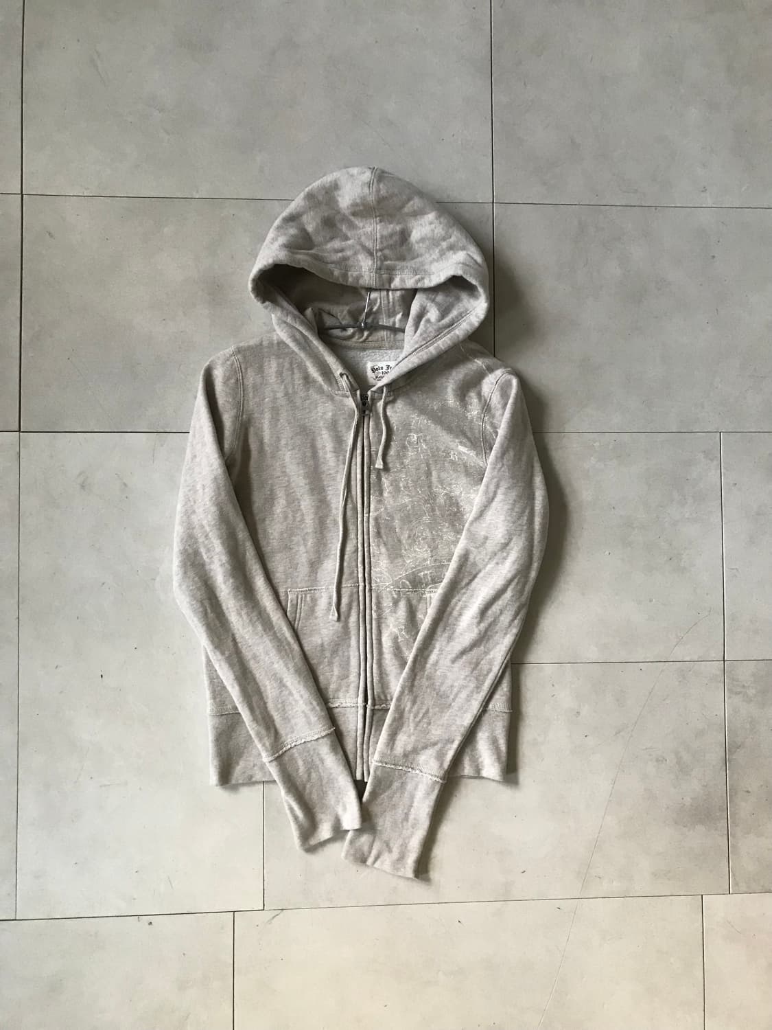 폴로 진스 오트밀 후드집업 상품이미지6