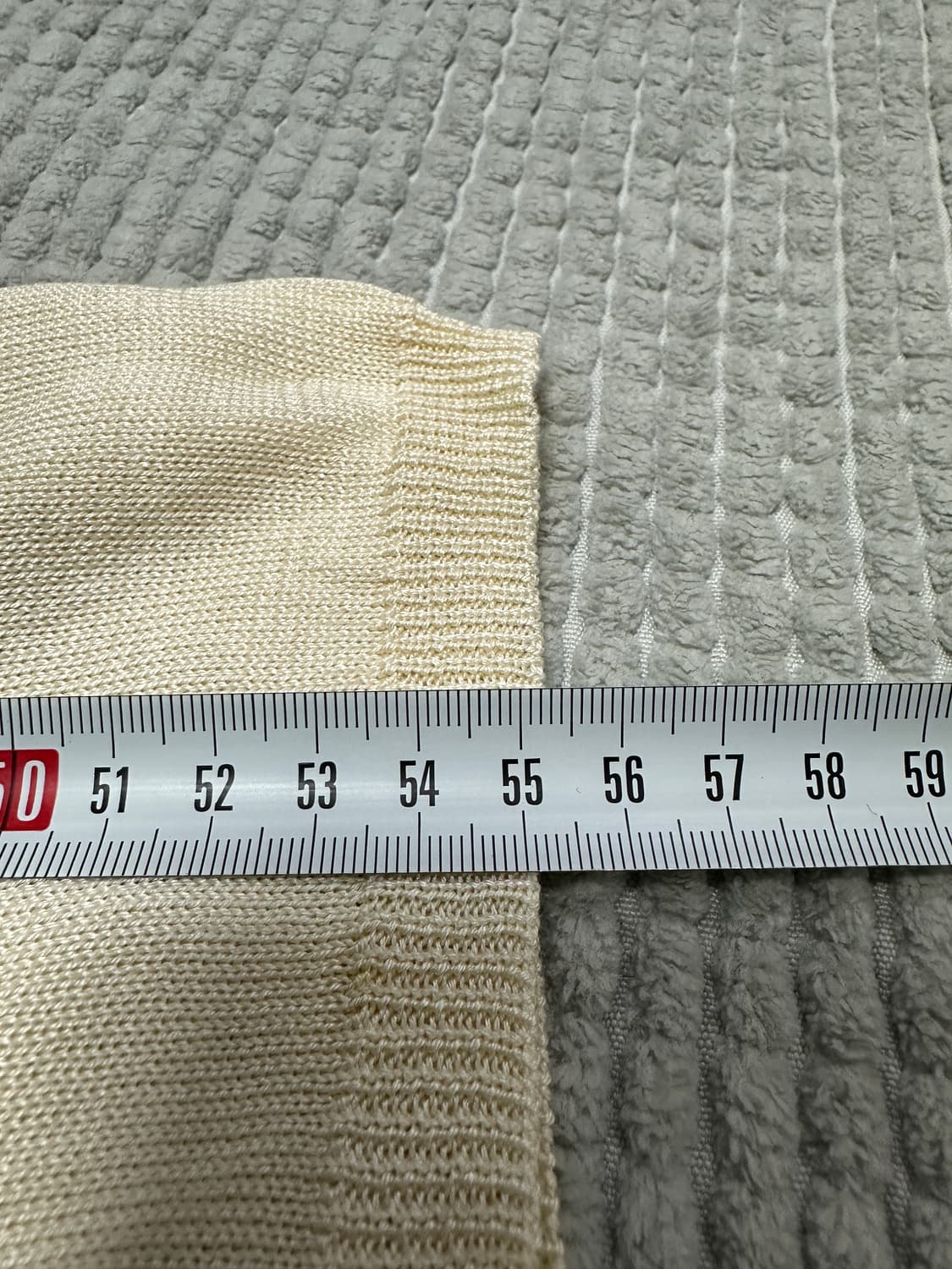 폴로 브이넥 반팔 니트 상품이미지7