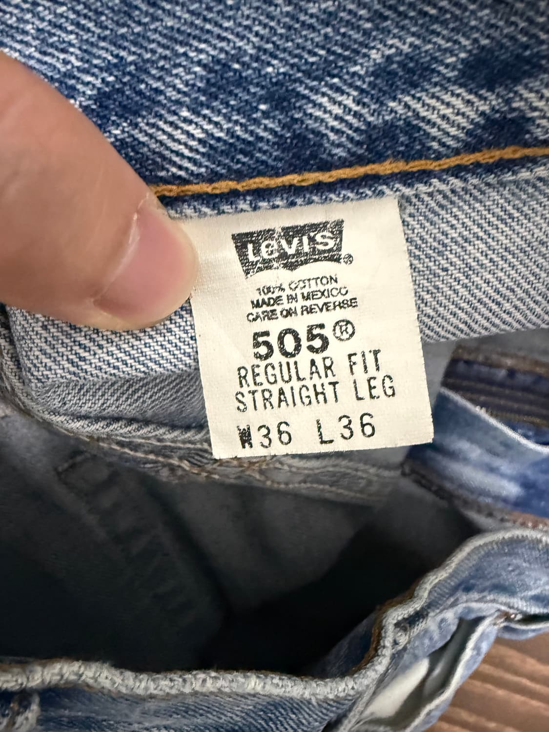 빈티지 리바이스 505 상품이미지3