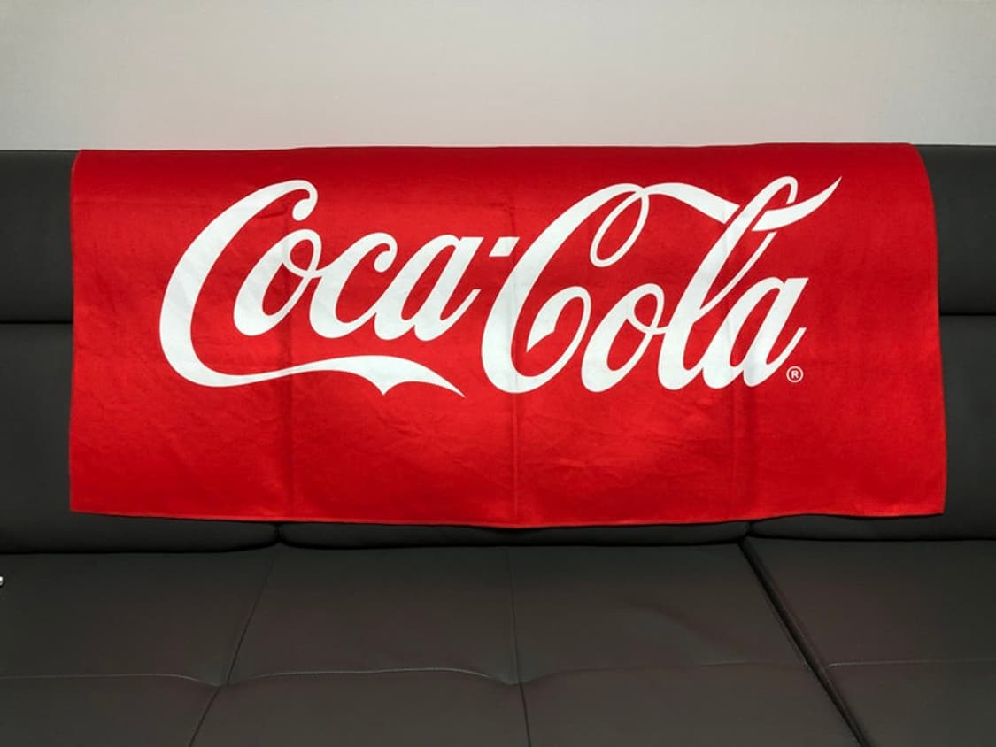 코카콜라(Coca-Cola)대형타올/습식타올/수영타올/비치타올 상품이미지5