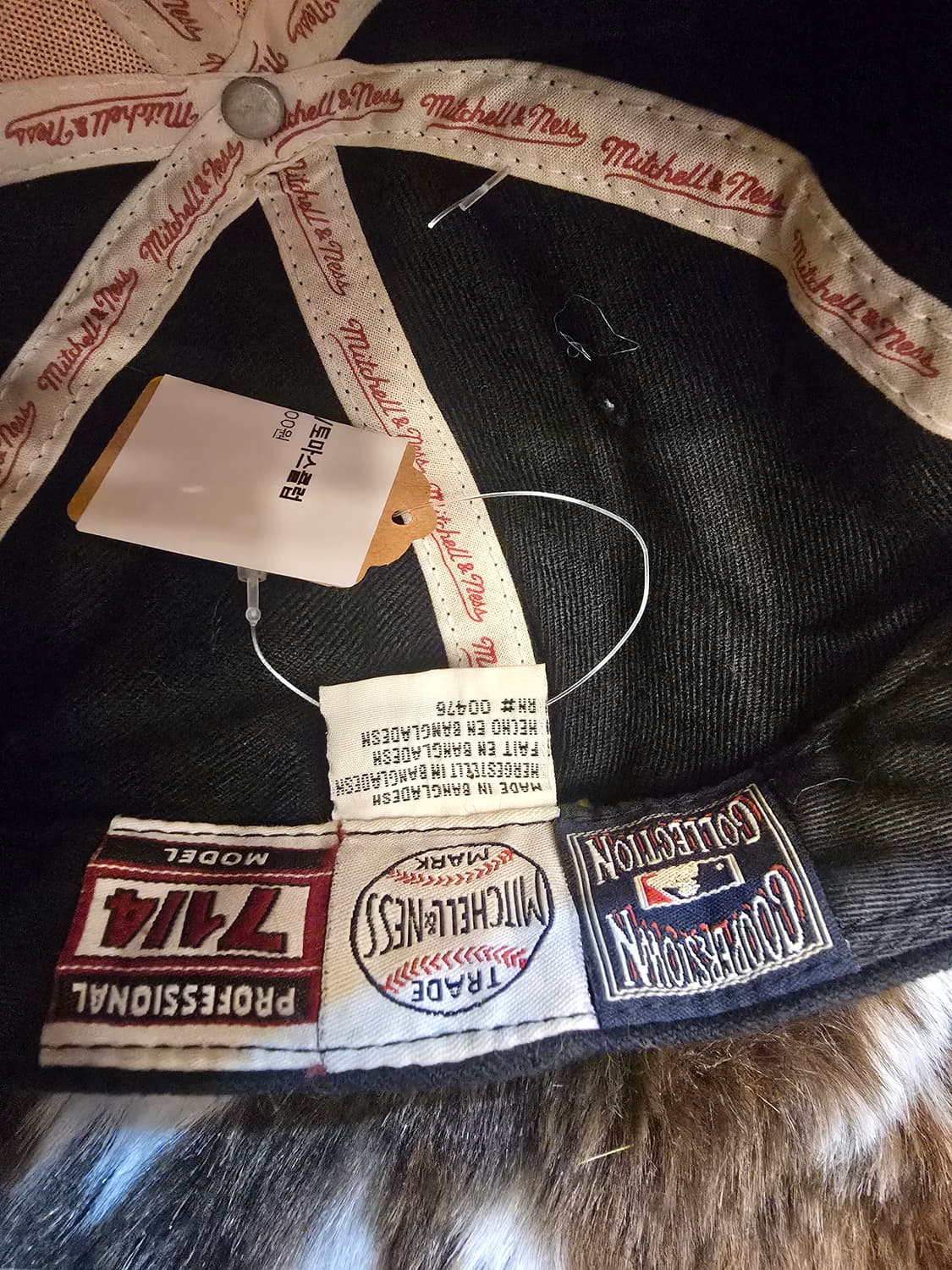 미첼앤네스(Mitchell & Ness) 피츠버그 파이리즈스냅백캡모자 상품이미지4