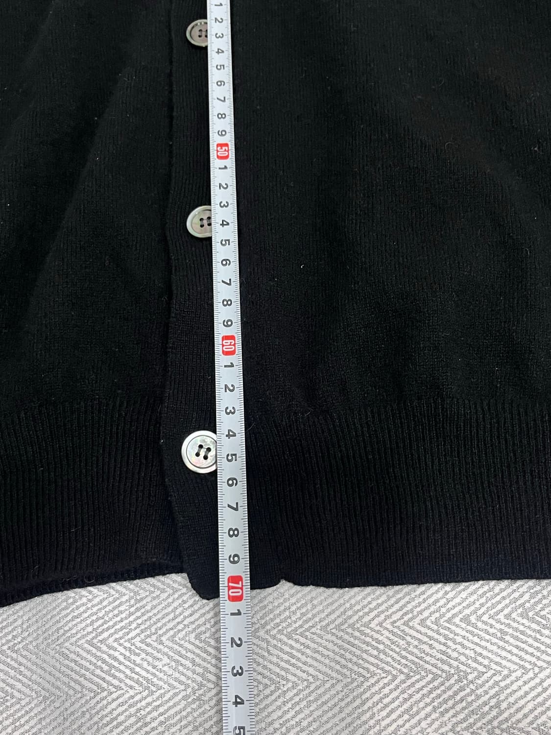 꼼데가르송 x 인베이더 픽셀 레드 와펜 가디건 M 상품이미지10