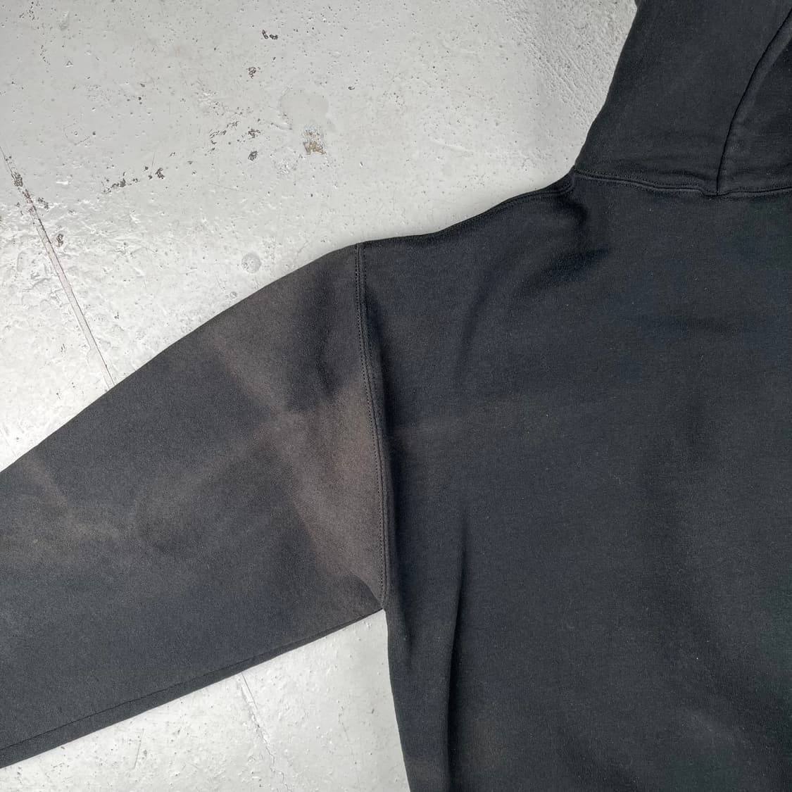 빈티지 러셀 애슬레틱 블랙 후드집업 상품이미지8