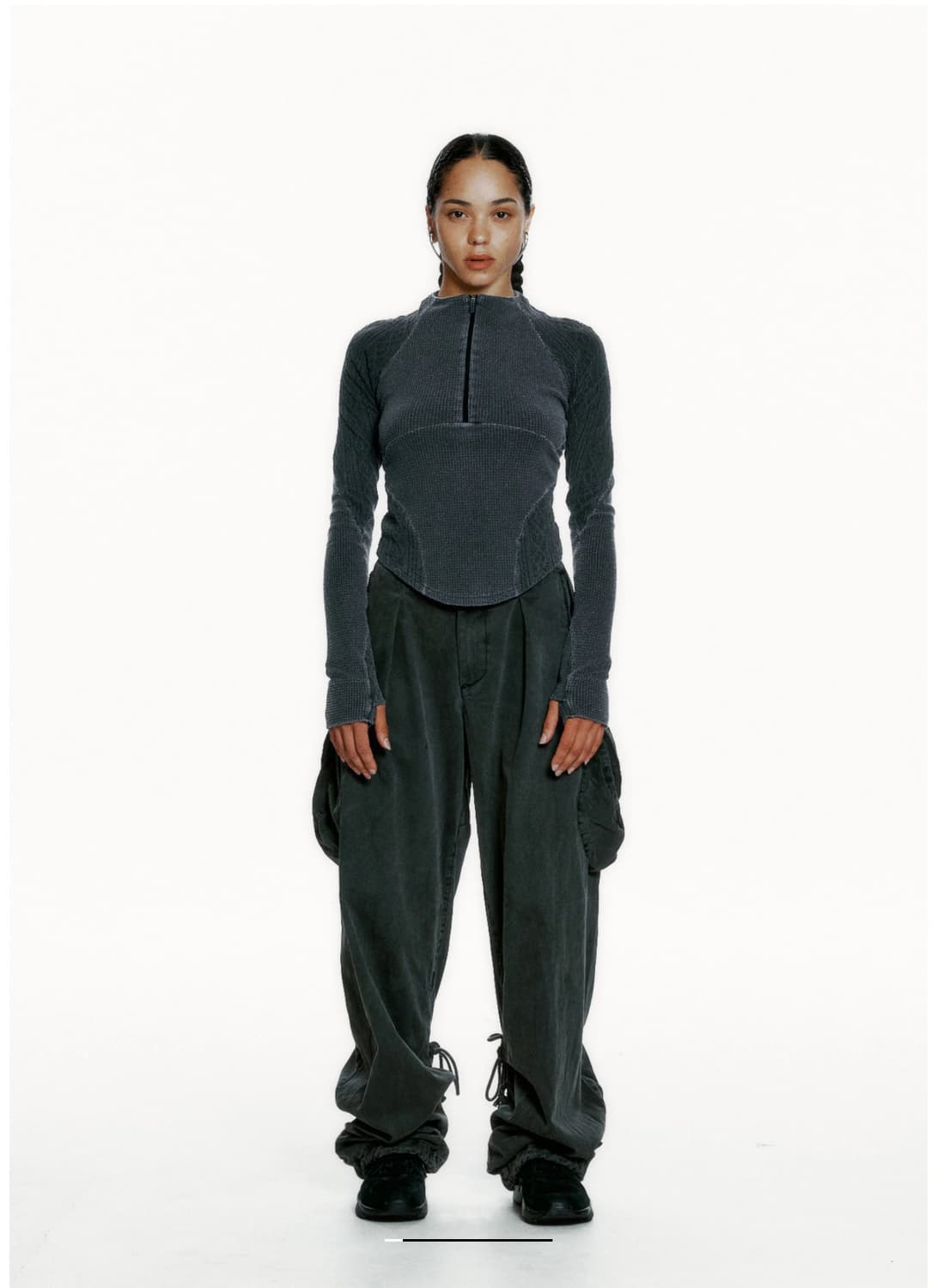 Black Dyeing Cargo Pants 상품이미지4