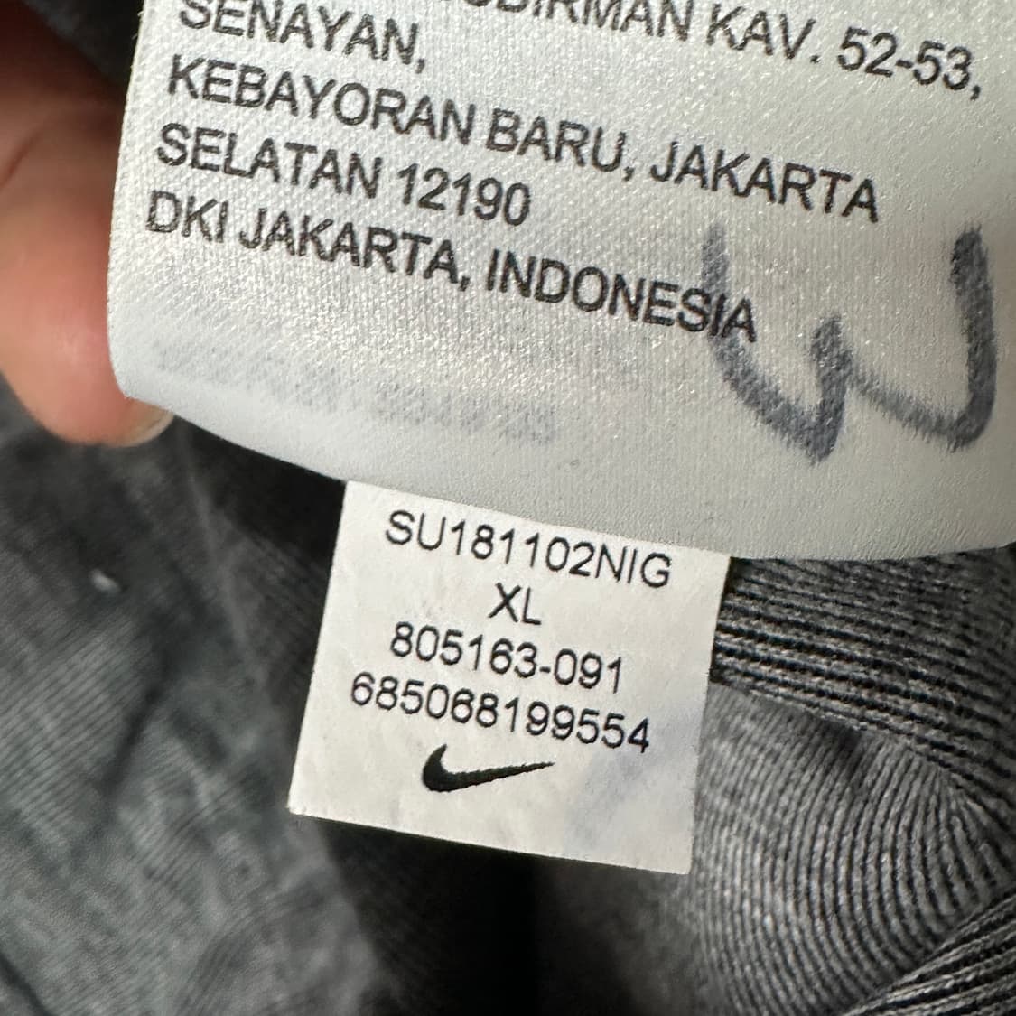 나이키 테크플리스 조거팬츠 XL 상품이미지5