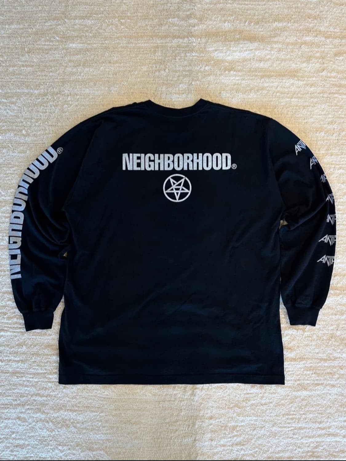 Neighborhood Anthrax Shield 롱 슬리브 XL 상품이미지4