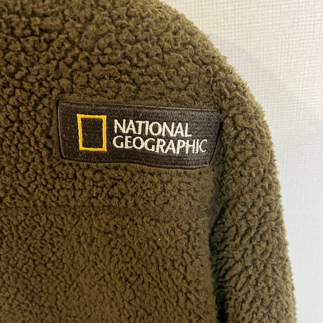 (L) 내셔널지오그래픽 뽀글이 롱 후리스 상품이미지6