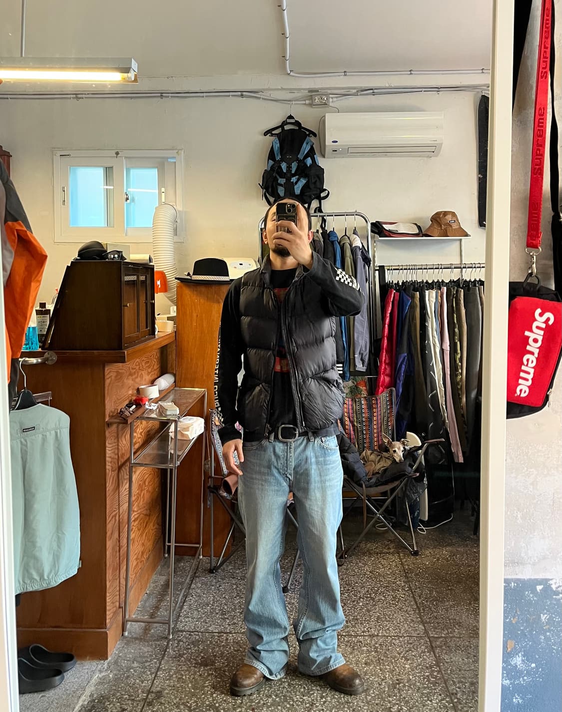 히스테릭 글래머 HG 다운패딩조끼 상품이미지4