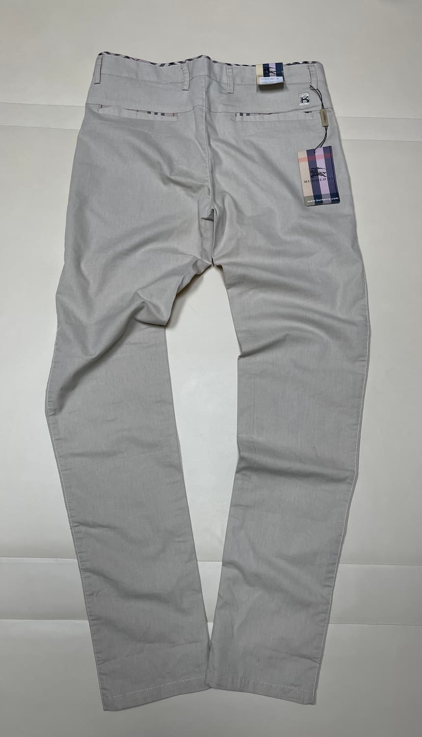 버버리 (새제품) 브릿 남성 치노 팬츠 베이지 상품이미지2