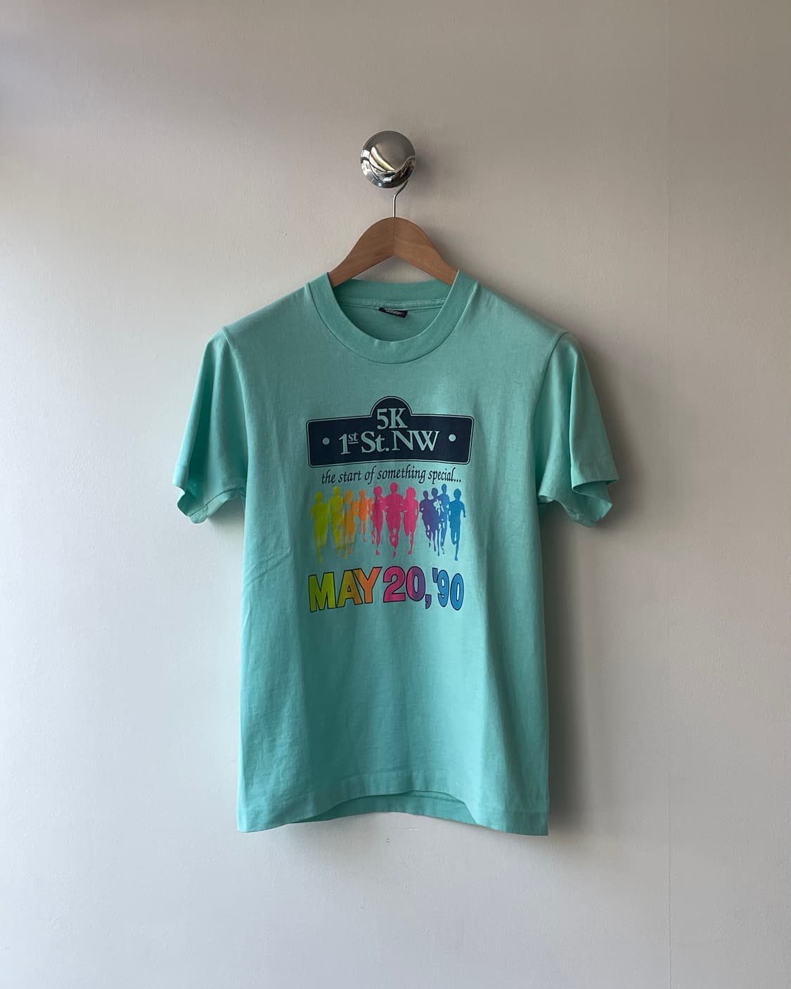90 “1st Street Northwest 5K Run” T-shirt 상품이미지2