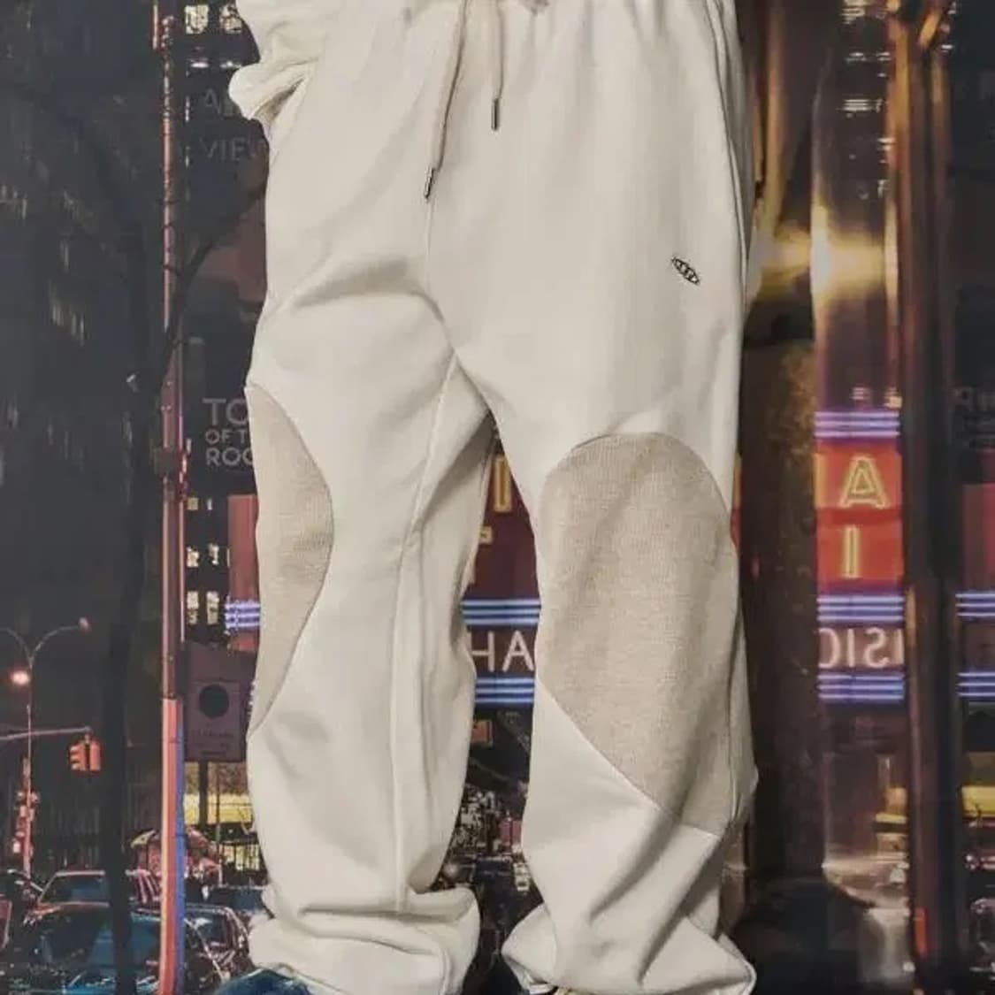 체리퀴리 하트 트레이닝복 셋업 아이보리 상품이미지3