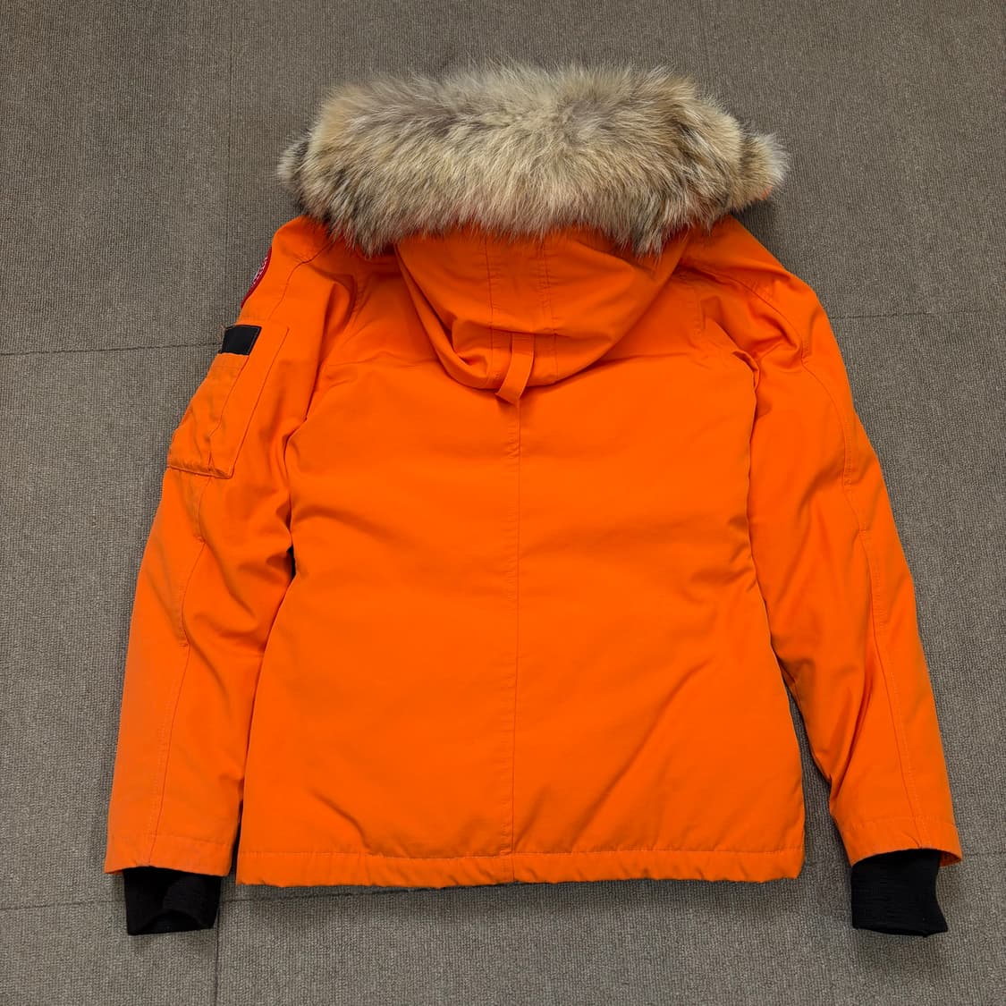 캐나다구스 우먼스 몬테벨로 오렌지 다운 패딩 xs 상품이미지7