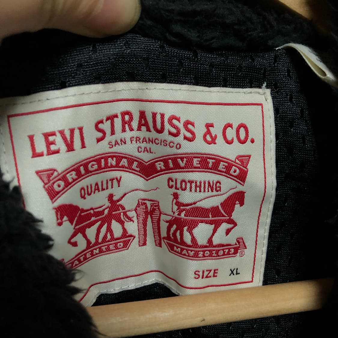 리바이스 자켓 거의새거 남성용 오버핏 상품이미지4