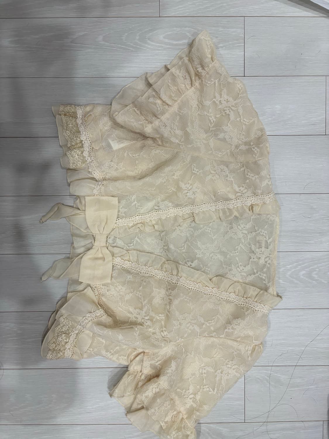 엑시즈팜 핀터 페어리 레이스 가디건 상품이미지3