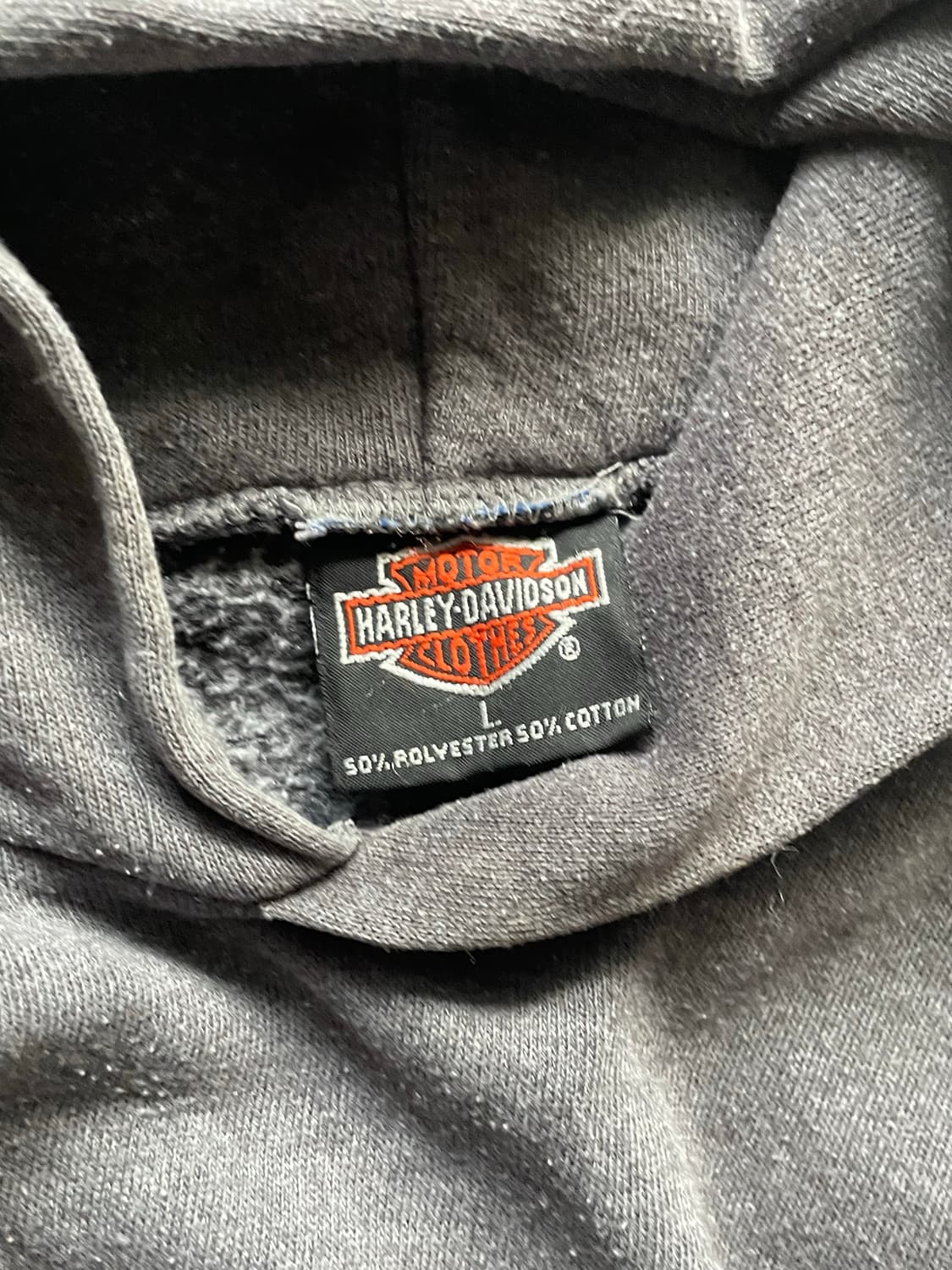 90‘s 할리데이비슨 플레임 후디 상품이미지4