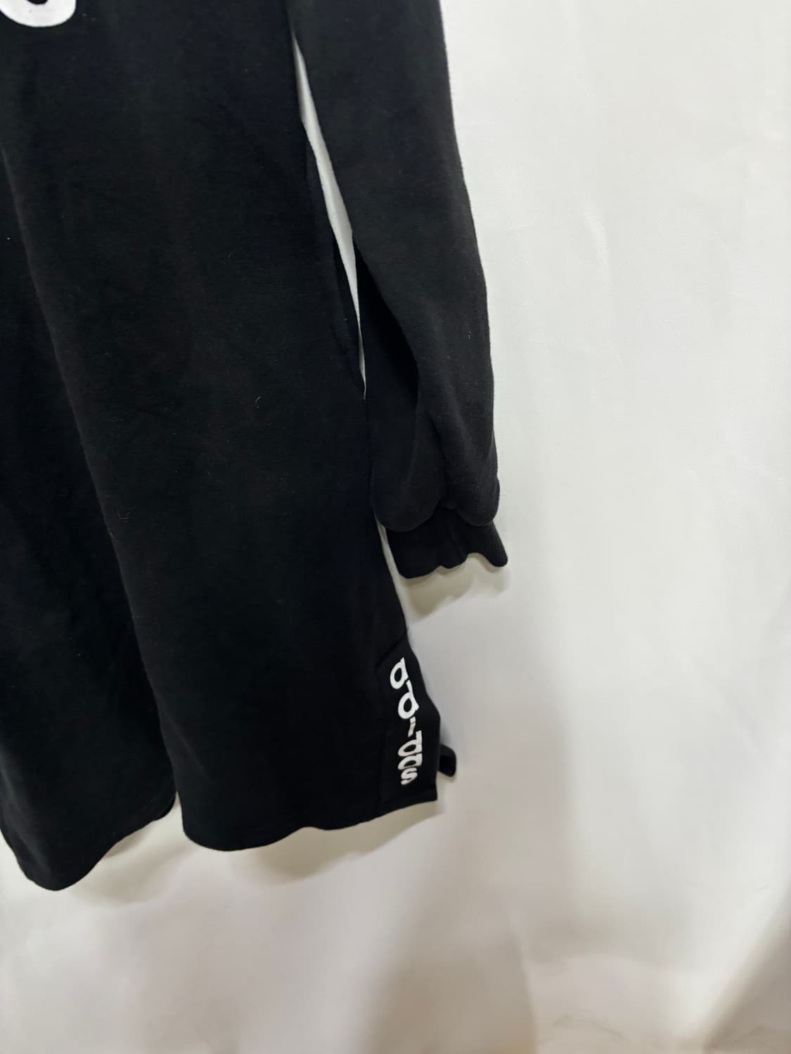 아디다스(Adidas)의 트레포일 로고 후드 원피스 L 상품이미지3