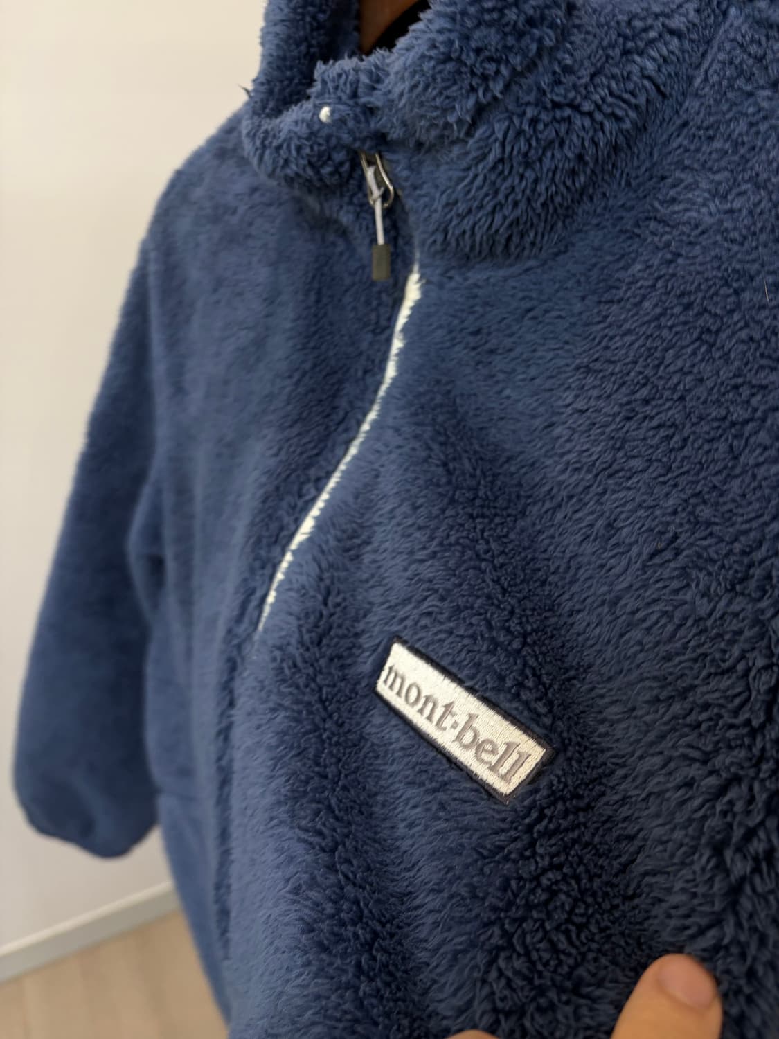 (XXL) montbell 몽벨 네이비 후리스 상품이미지2