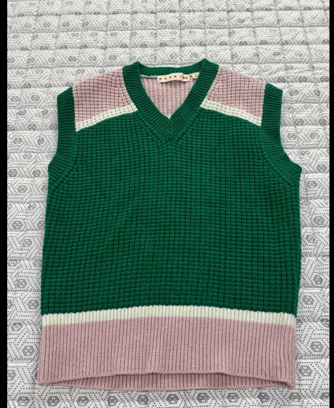 마르니 X 유니클로 2개포함 니트 베스트 L ,M 두사이즈 상품이미지6