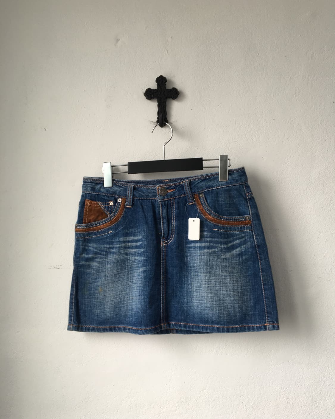 Pocket point denim skirt 상품이미지2