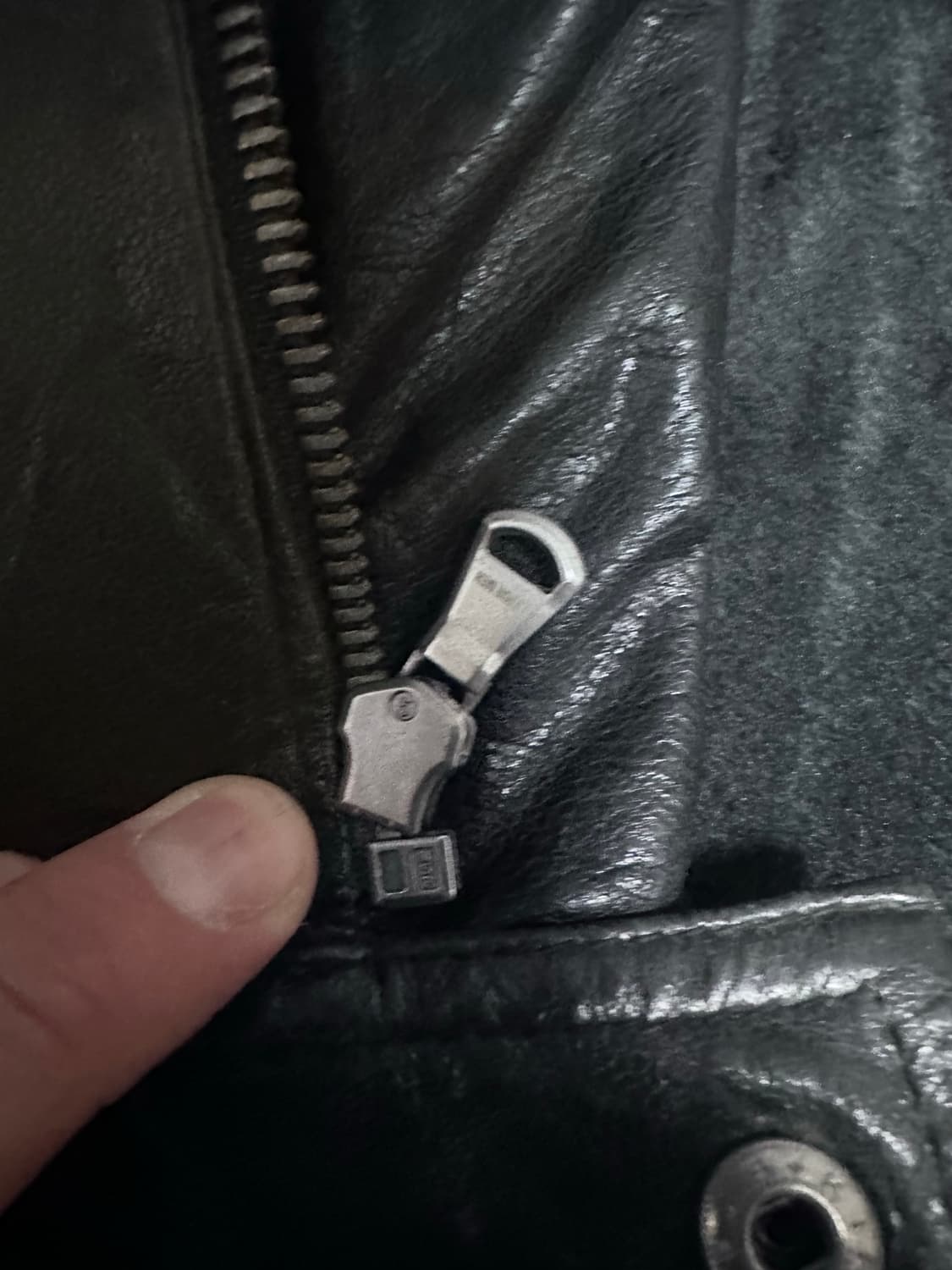 릭오웬스맛 빈티지 가죽자켓 상품이미지4