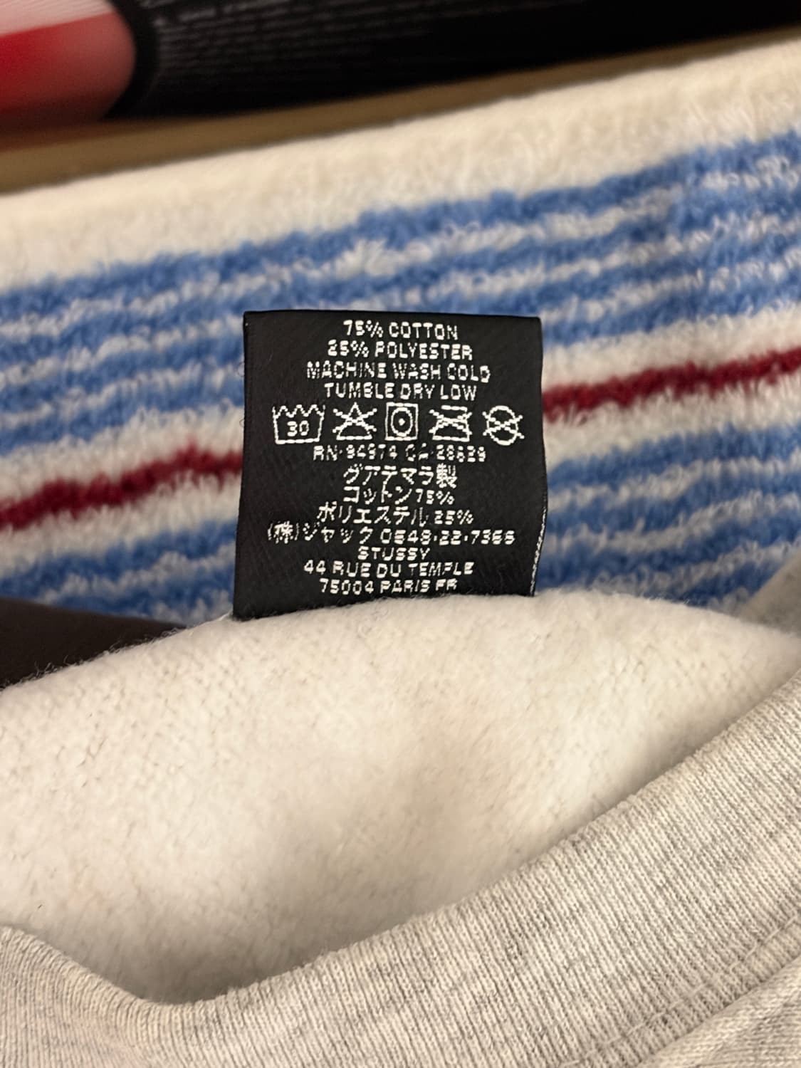 스투시 맨투맨 - 홍콩 상품이미지5