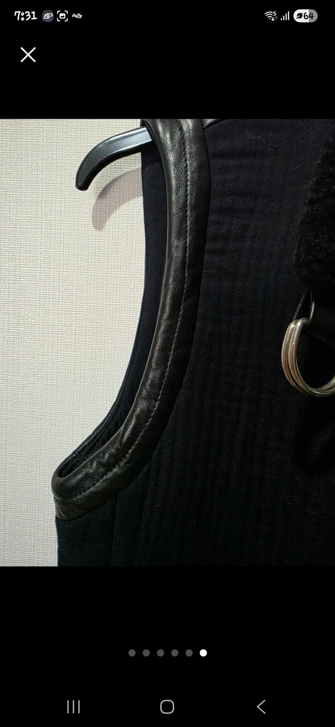 IRO 블랙 롱베스트 상품이미지5