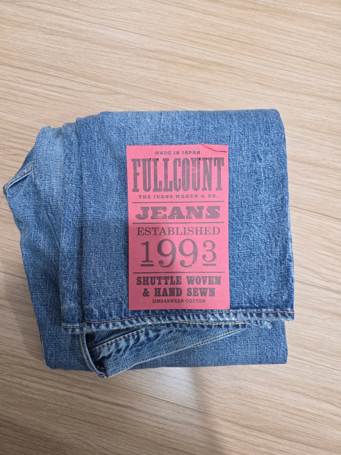 풀카운트 0105 다트포드 34 사이즈 판매합니다. 상품이미지6