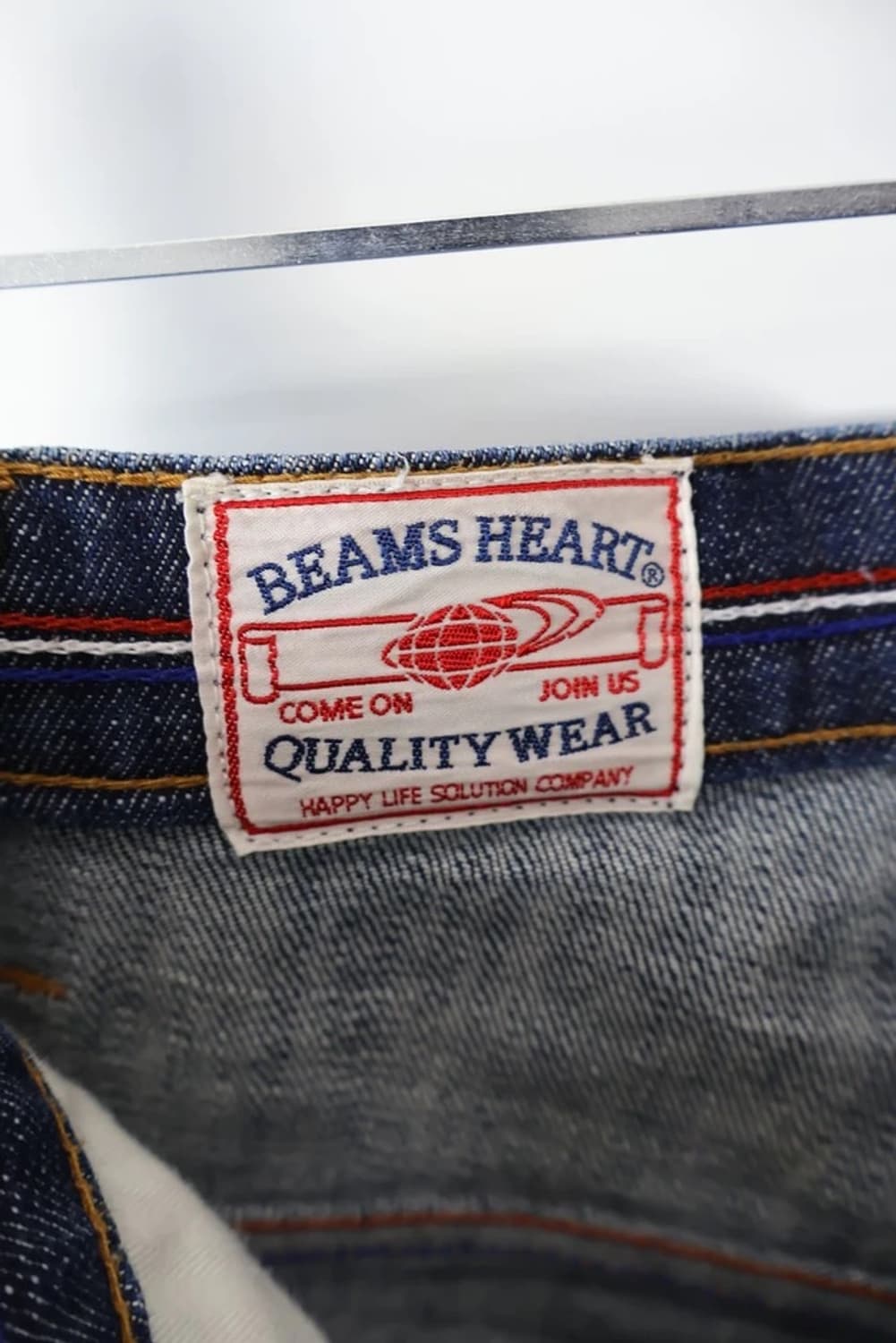 Beams Heart Washed Denim Jeans 상품이미지9