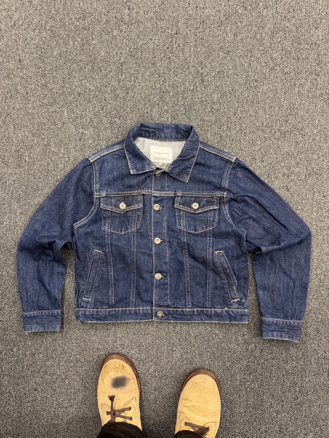 Japanese vintage 여성 데님자켓 상품이미지1