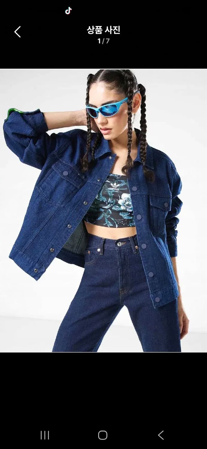 아디다스 x 크세니아 데님 자켓 상품이미지1