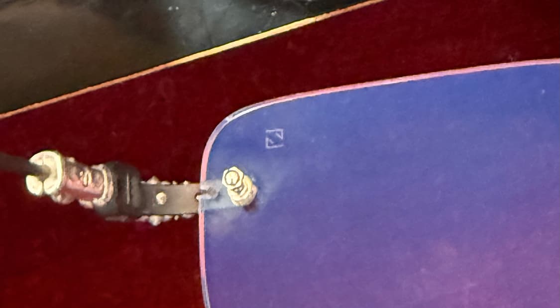 크롬하츠 필스3 블랙/실버 무테안경 상품이미지8