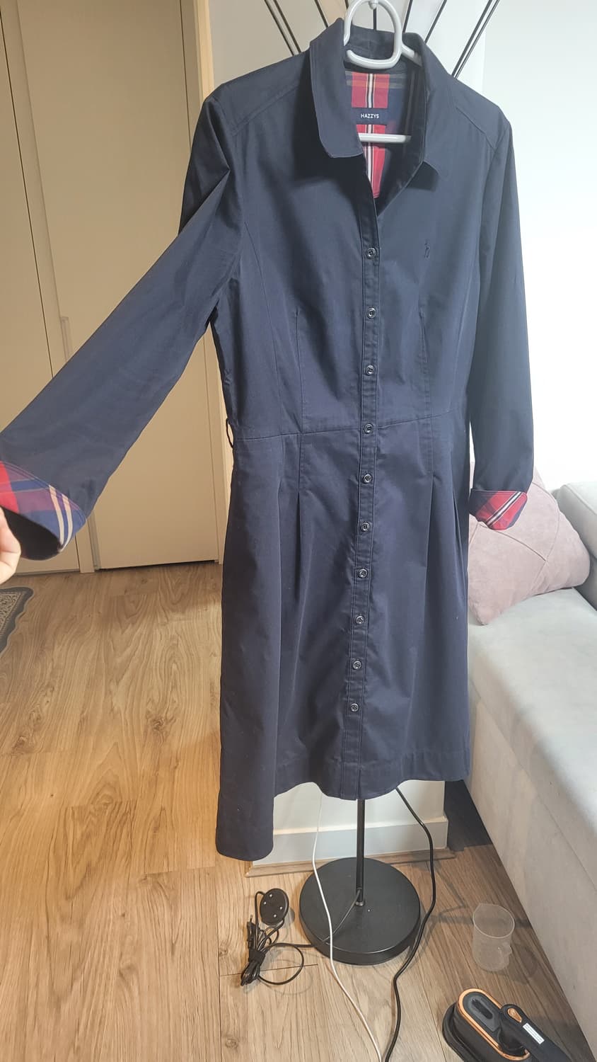 헤지스 여성 면 원피스-95사이즈 상품이미지4