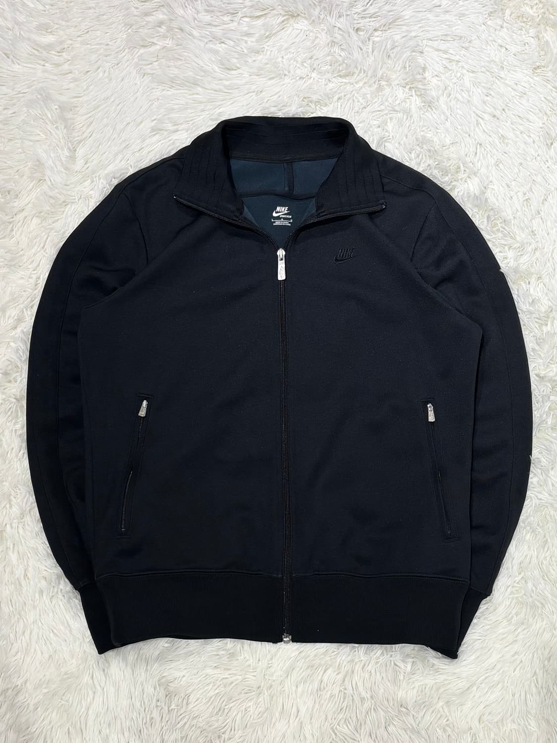 나이키 블랙 스우시 트랙탑 상품이미지4