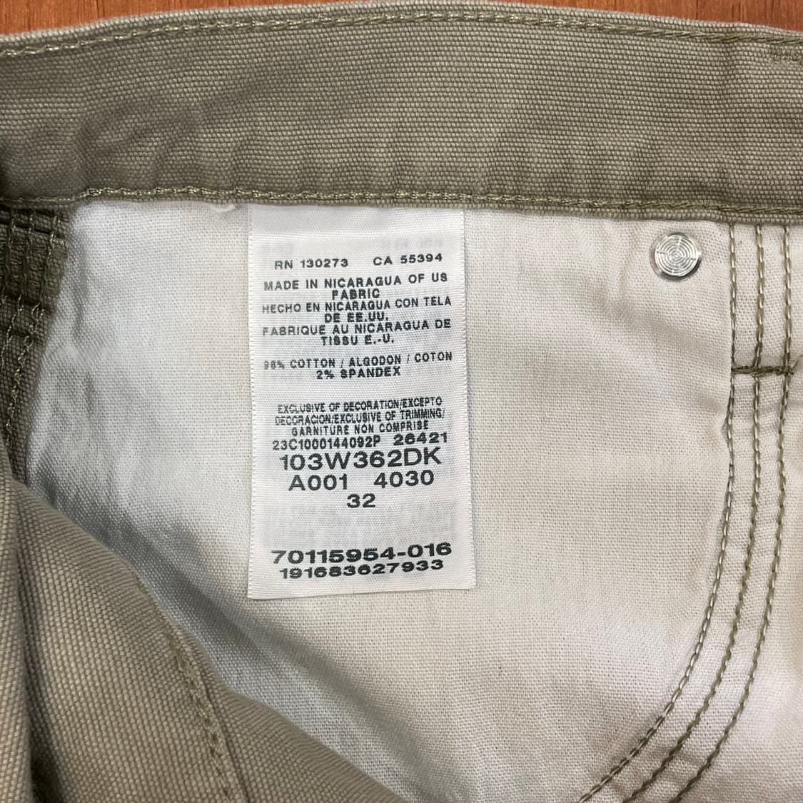(32) Wrangler 랭글러 카고 쇼츠 반바지 상품이미지10