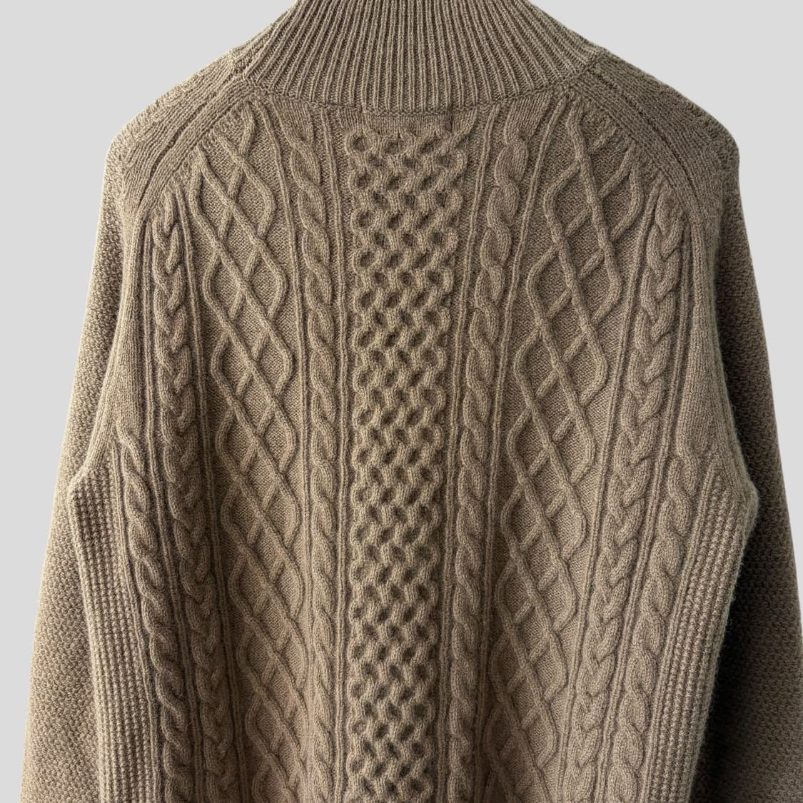 (여성XL)유니클로 질샌더 케이블하이넥 니트스웨터 상품이미지6