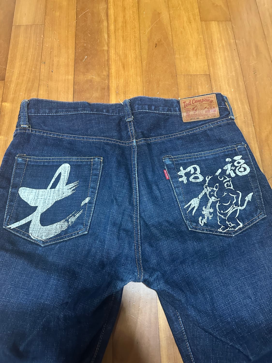 테드 컴퍼니 셀비지 데님 W34 L34 상품이미지3