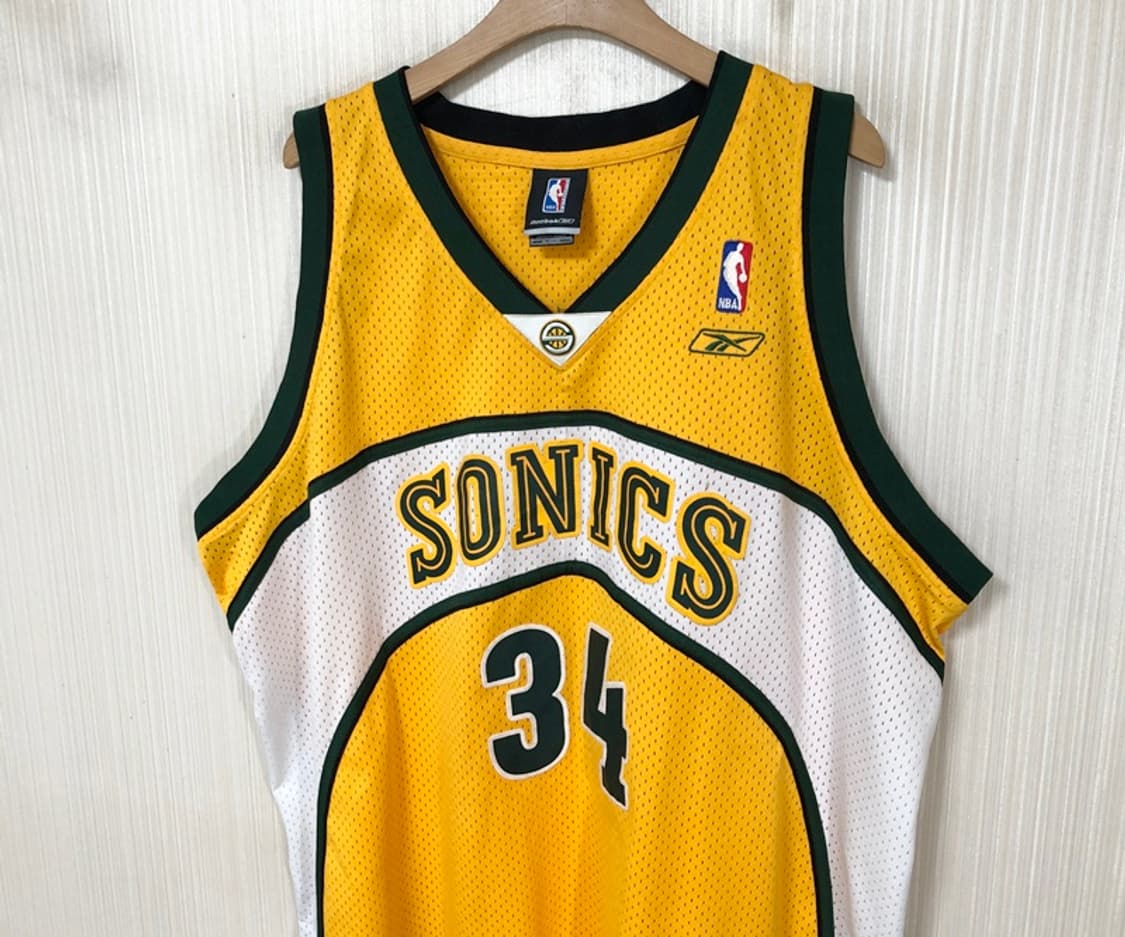 NBA 리복 04-05 시애틀슈퍼소닉스 올드유니폼 2XL(해외) 레이앨런 상품이미지7