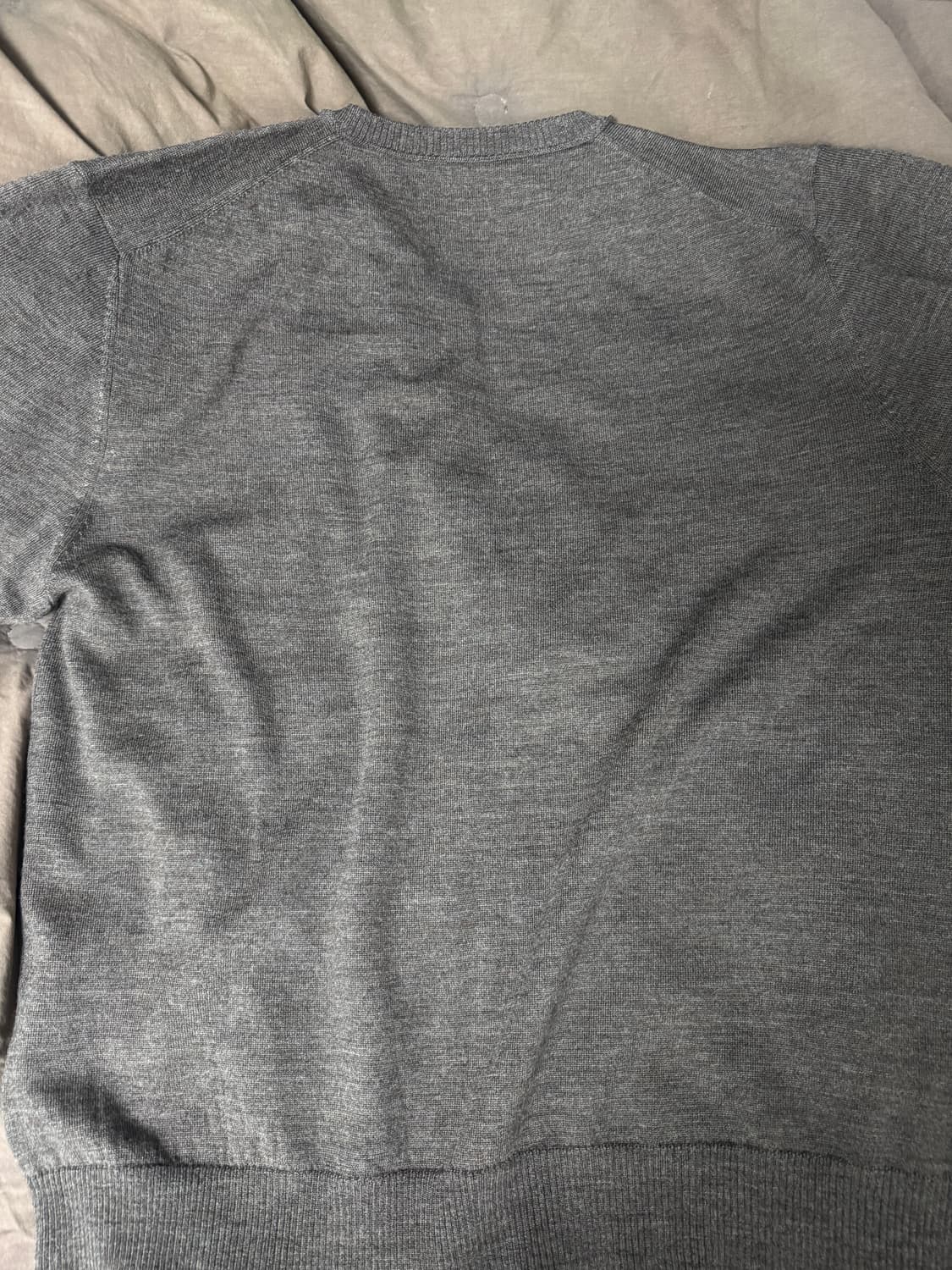 아워셀브스 파인울 브이넥 모카브라운 1사이즈 상품이미지5