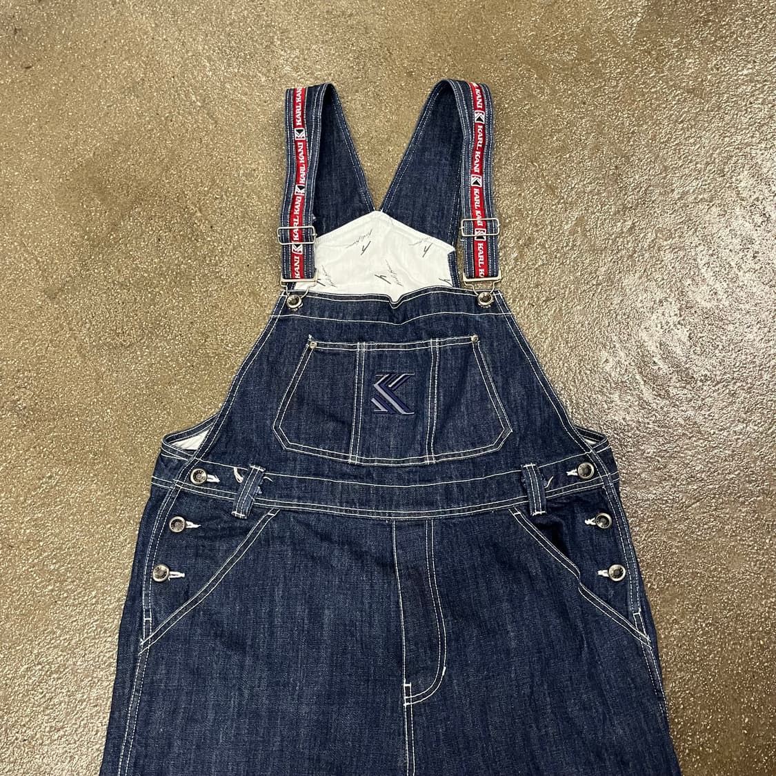 00s 칼카니 컨버터블 데님 오버롤 (XL) 상품이미지1