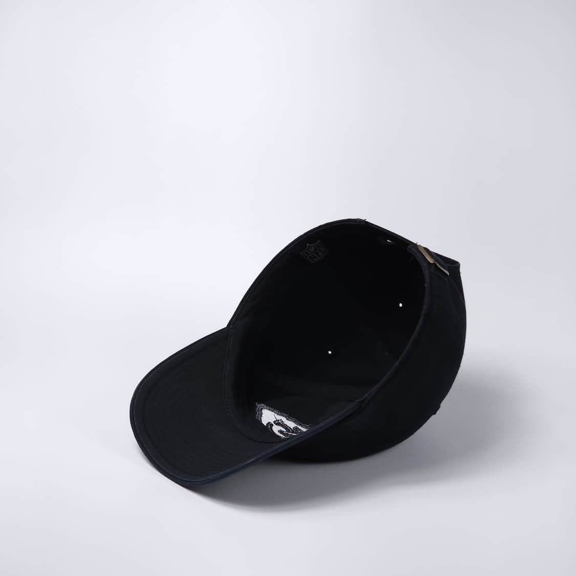 47 캔자스시티 치프스 NFL 올블랙 볼캡 모자 상품이미지4