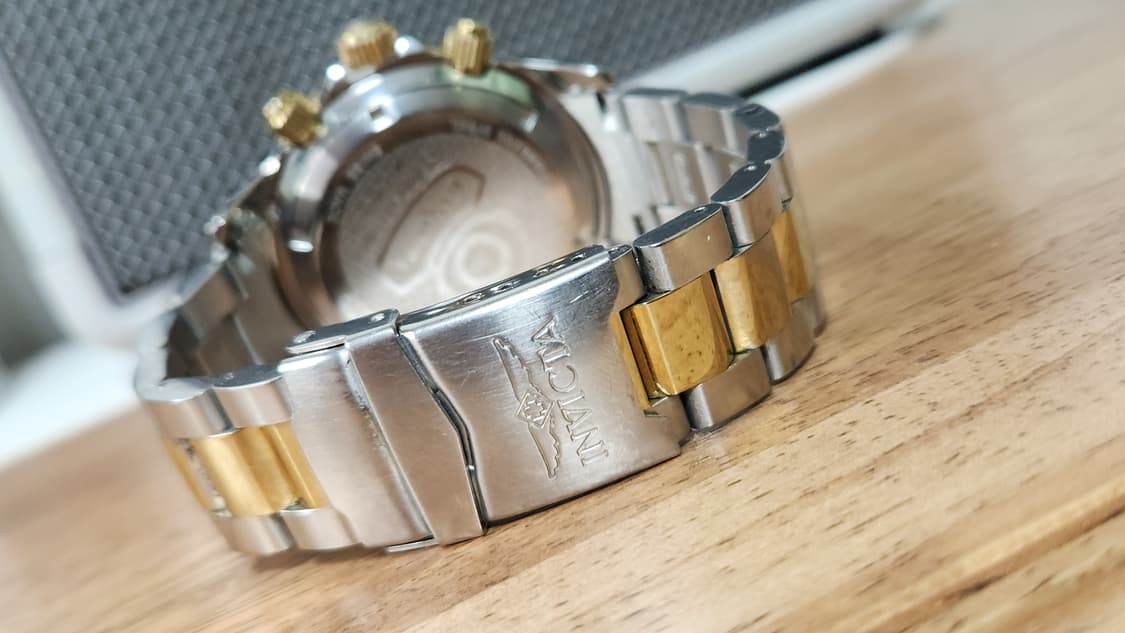 # 인빅타 스위스메이드 스피드웨이 다이버 골드콤비 남성명품시계 급처 상품이미지5